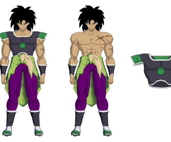 ArtStation - 3D Broly Rigged | Resources