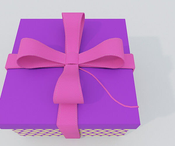 ArtStation Gift Box Game Assets