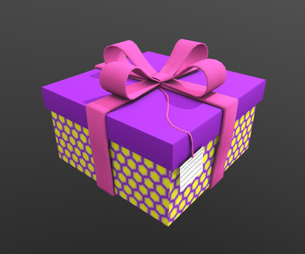 ArtStation Gift Box Game Assets