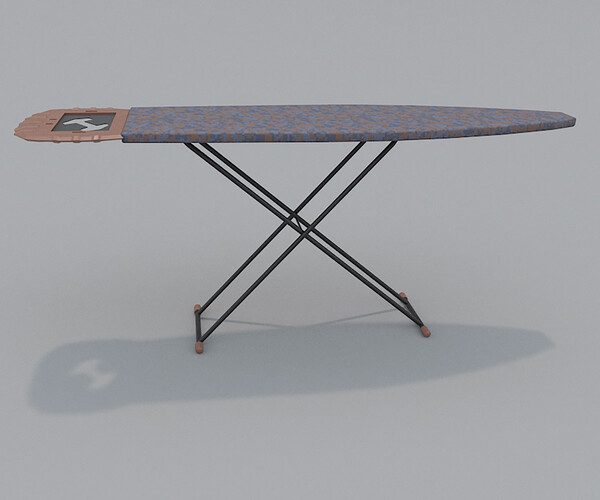 ArtStation Ironing Board Game Assets
