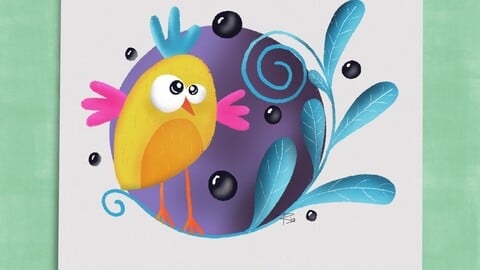 Bird Illustration print