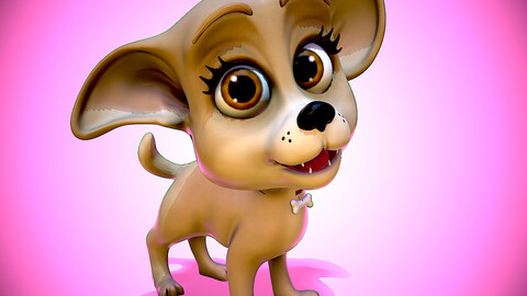 ArtStation - Cartoon Chihuahua | Game Assets