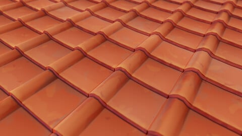 Stylized Roof Tiles