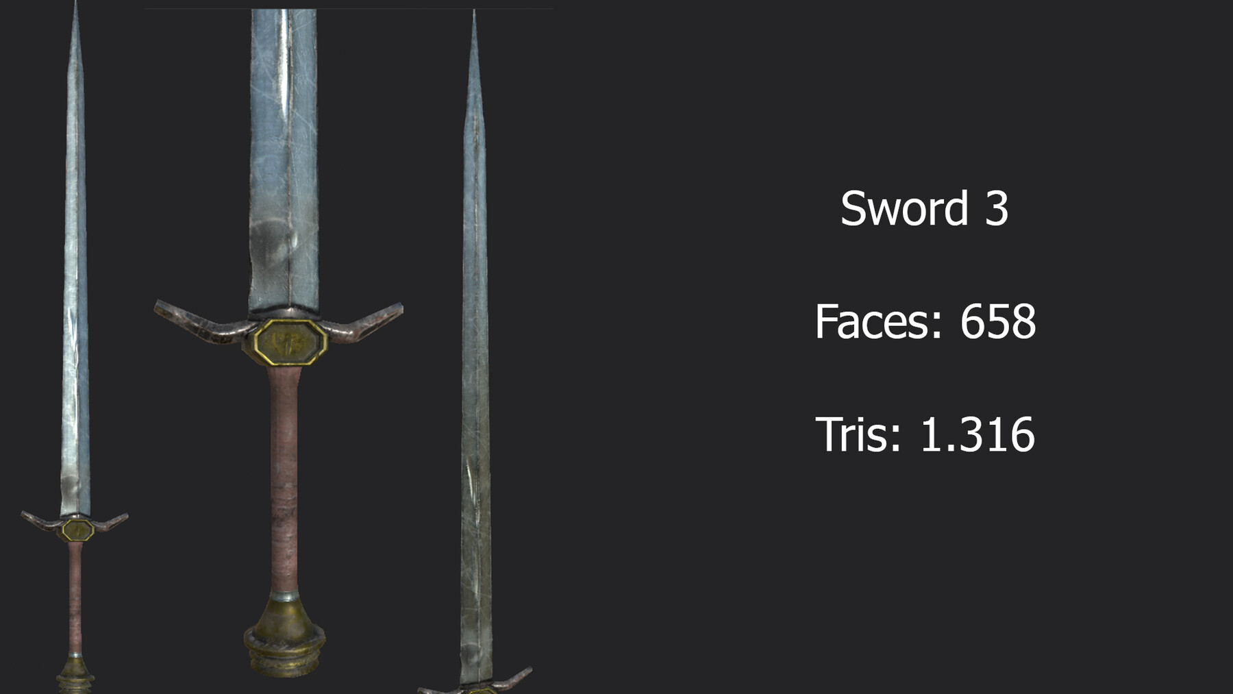 ArtStation - Sword mediaval/fantasy Pack | Game Assets