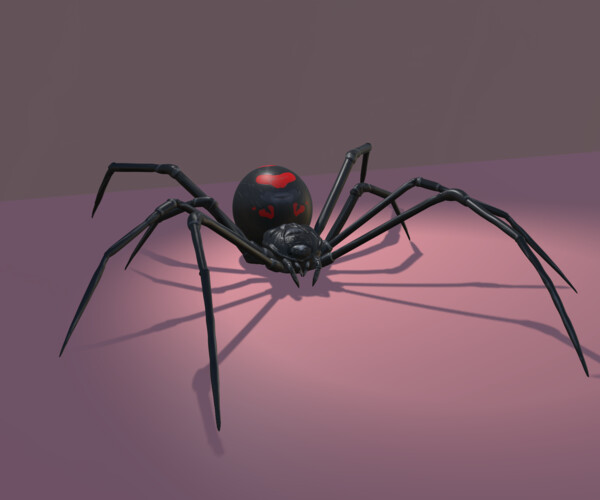 ArtStation - 3D Black widow model | Resources