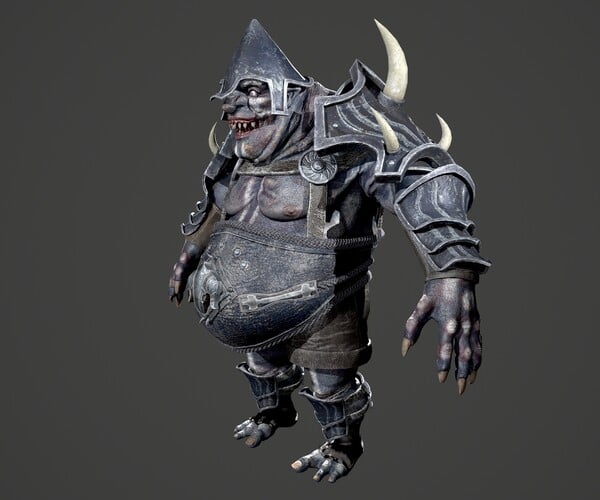 ArtStation - Ogre Bull | Game Assets