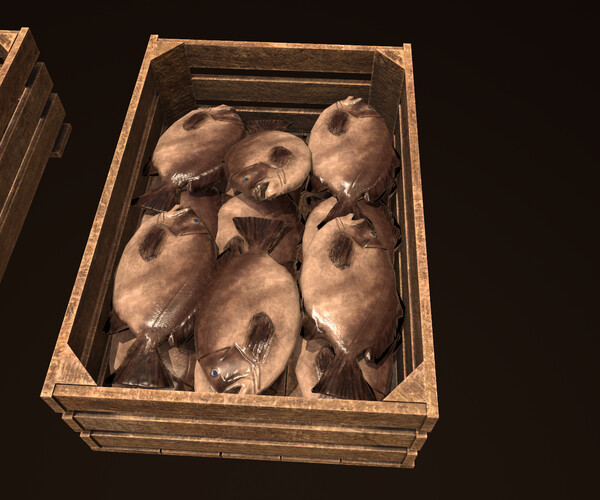 ArtStation Fish market Game Assets