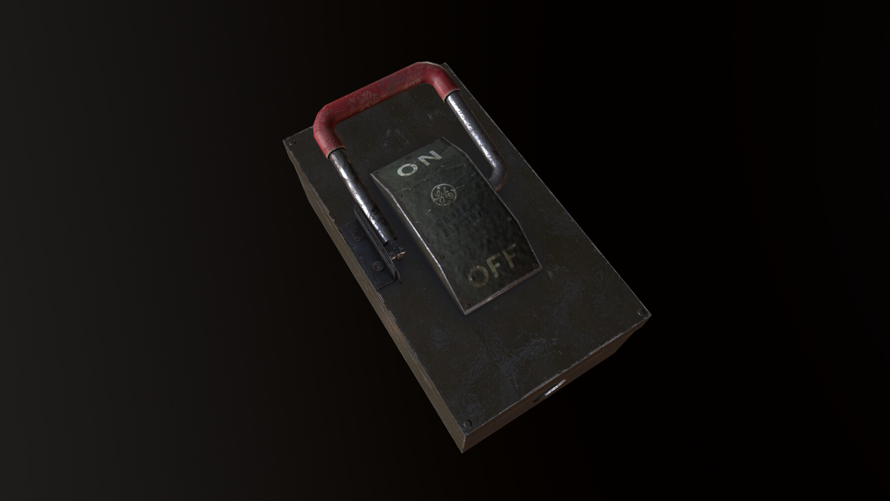 ArtStation - Industrial Power On - Off Switch | Game Assets