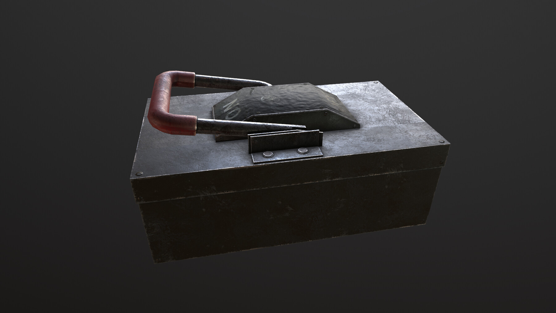 ArtStation - Industrial Power On - Off Switch | Game Assets