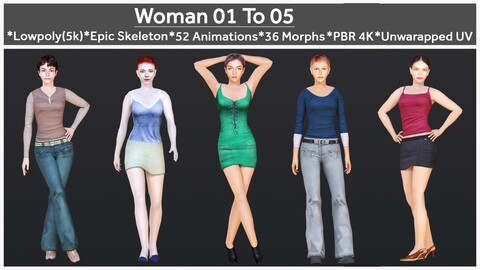 Woman 1 To 5