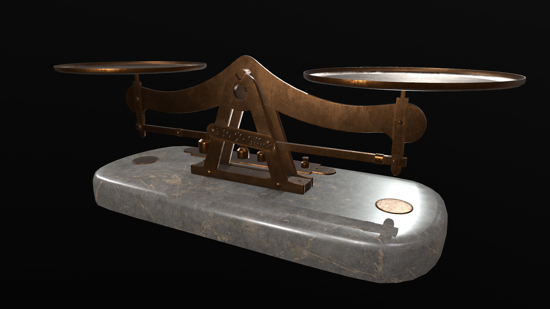 ArtStation Balance Scale Game Assets