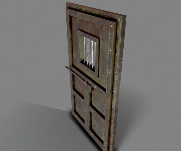 ArtStation - Metal Prison Door | Game Assets