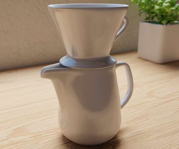 ArtStation Ceramic Coffee Maker Resources