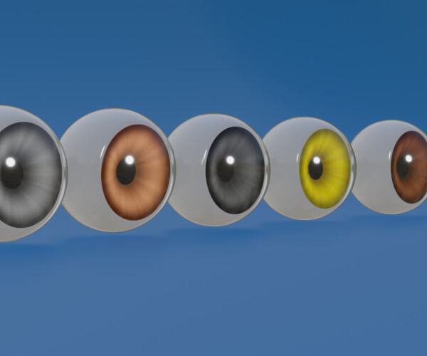 ArtStation - Stylized eyes. collection of 10 eyes. | Resources