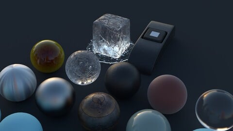 Redshift materials for 3ds max