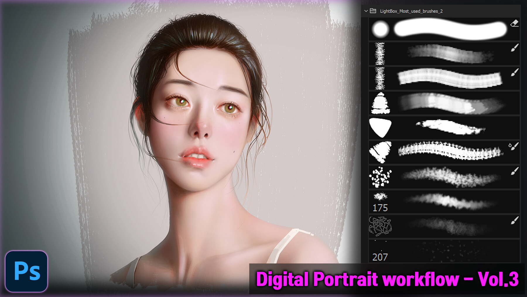 ArtStation - Digital Portrait workflow - Vol.1~Vol.3 Bundle | Tutorials