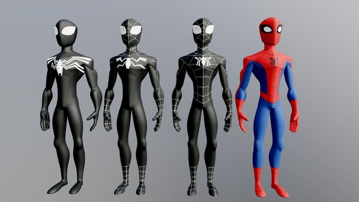 ArtStation - Spectacular Spider man 3d | Game Assets