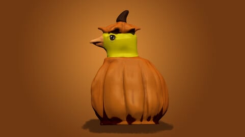 3D Printable Model The Ugly Pumpkin