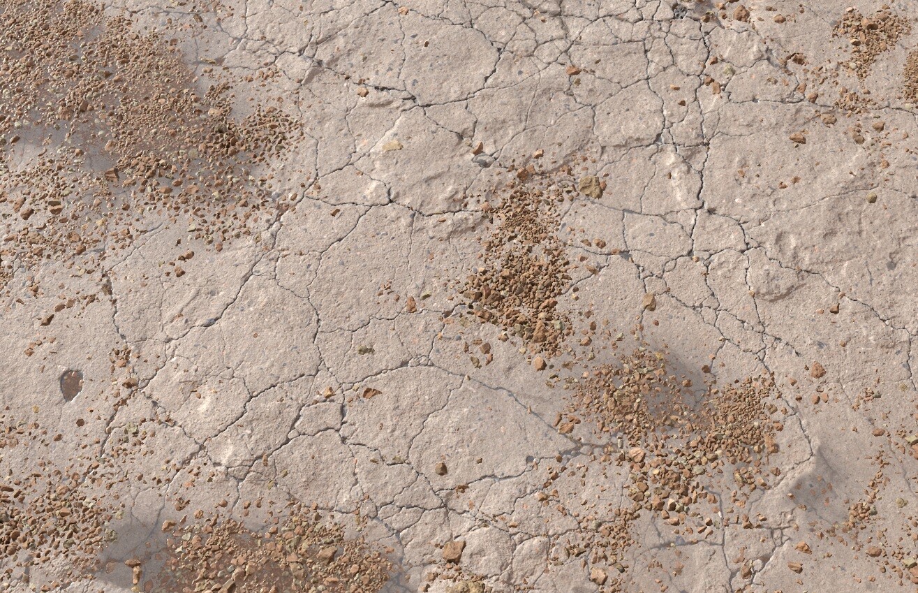 ArtStation - Apocalyptic Concrete PBR Texture | Game Assets