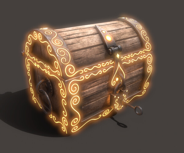 ArtStation - Magic chest | Game Assets