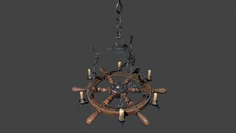 Pirate chandelier