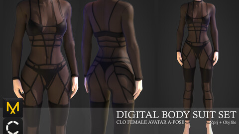 Digital Body Suit Set