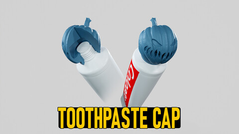 Halloween Pumpkin Head - Toothpaste Cup 03 3D print model STL