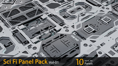 Sci Fi Panel Pack Vol - 03