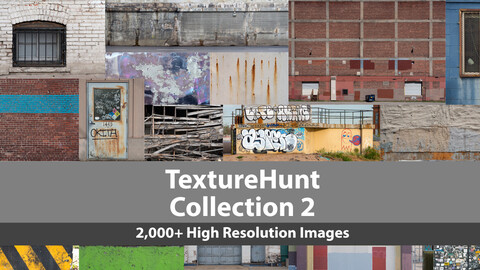 TextureHunt Collection #2 (~2000 High-Res Reference Photos)