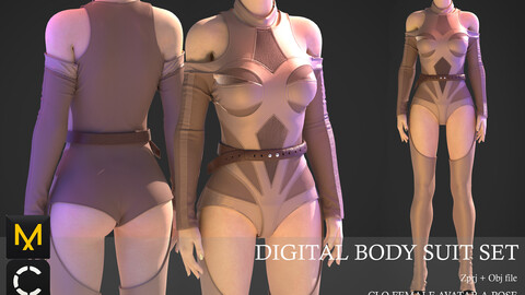 Digital Body Suit Set