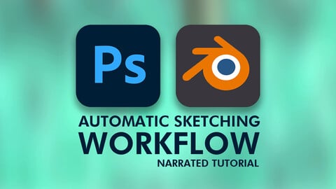 Automatic sketching workflow.