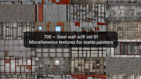 700 + Steel wall scifi vol 01