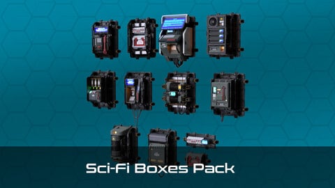 Sci-fi pack v1