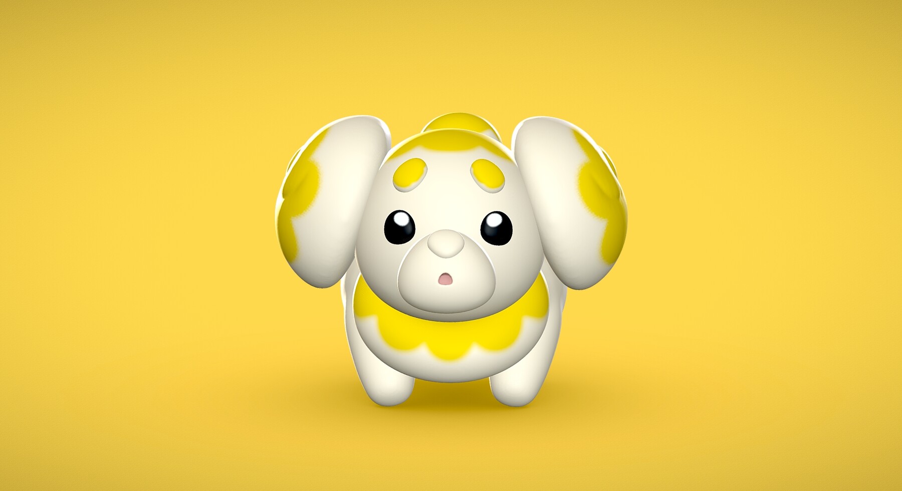 ArtStation - Fidough - 3D PRINT - Pokemon Scarlet | Violet | Resources