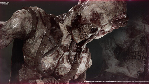 Parasite Zombie 04 - Game Assets + Extra