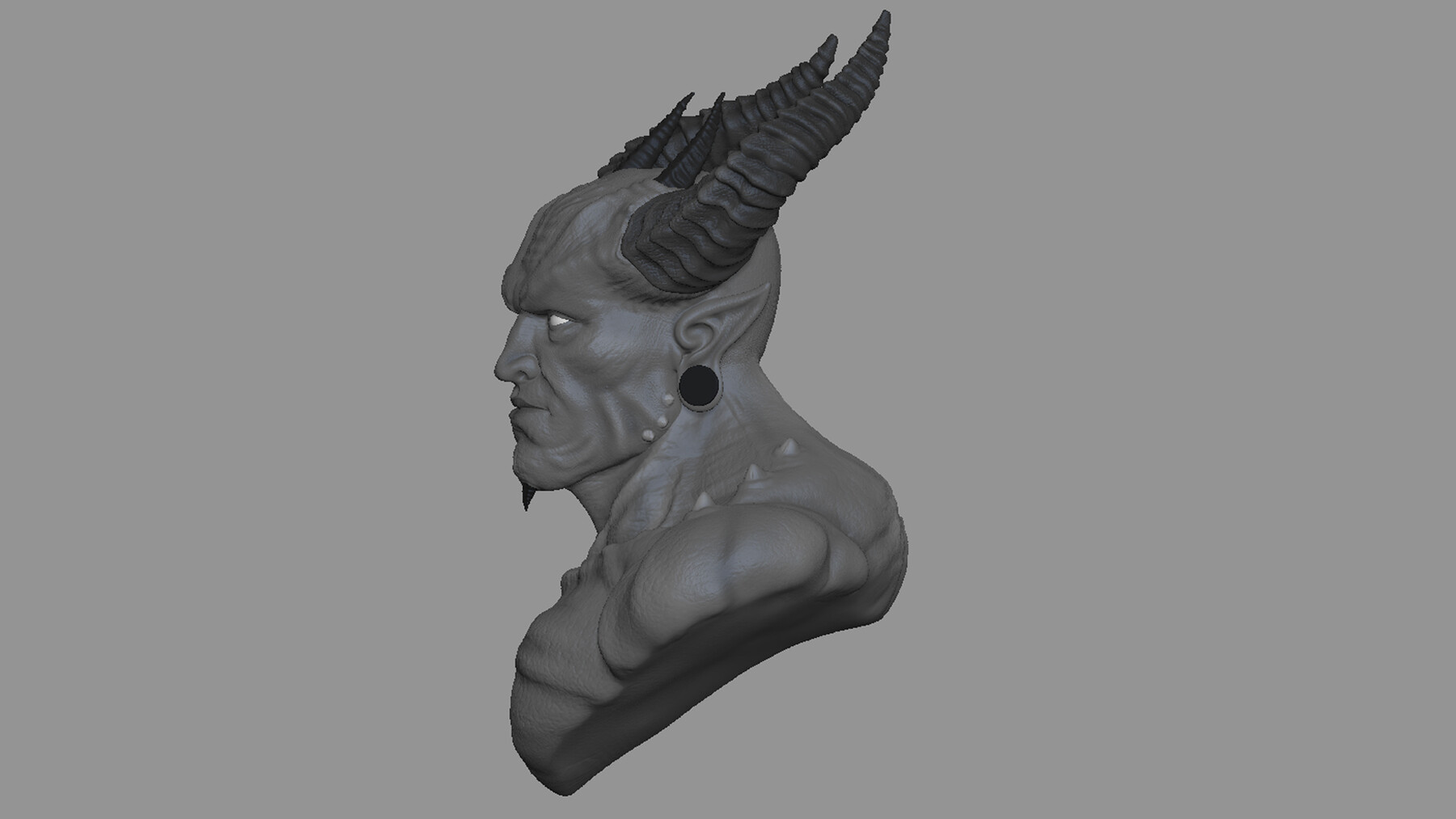 ArtStation - Head Demon - Devil - Creature | Resources