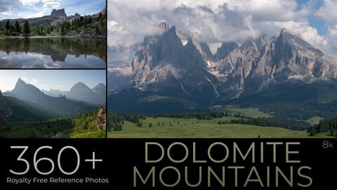 Dolomite Mountains - Reference Pack