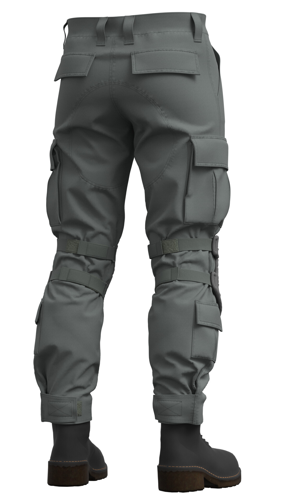 ArtStation - Military Tactical Combat Pants and Knee pad (Marvelous ...