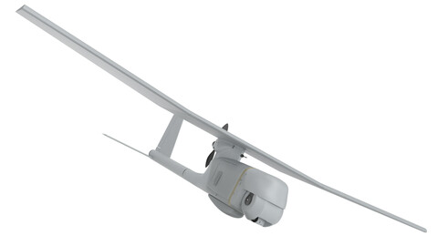 RQ-11 b Raven Unmanned Aerial Vehicle 3D Model