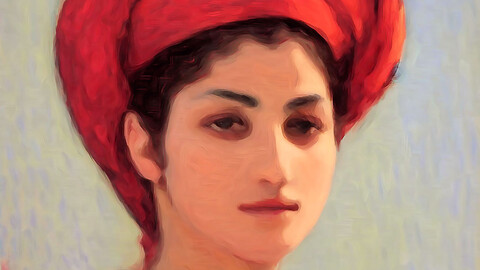 Arabic female portrait