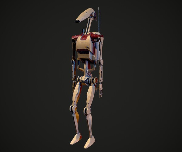 ArtStation - B1 Battle Droid Star Wars | Game Assets