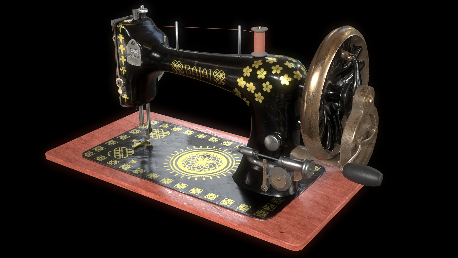 ArtStation SEWING MACHINE Game Assets