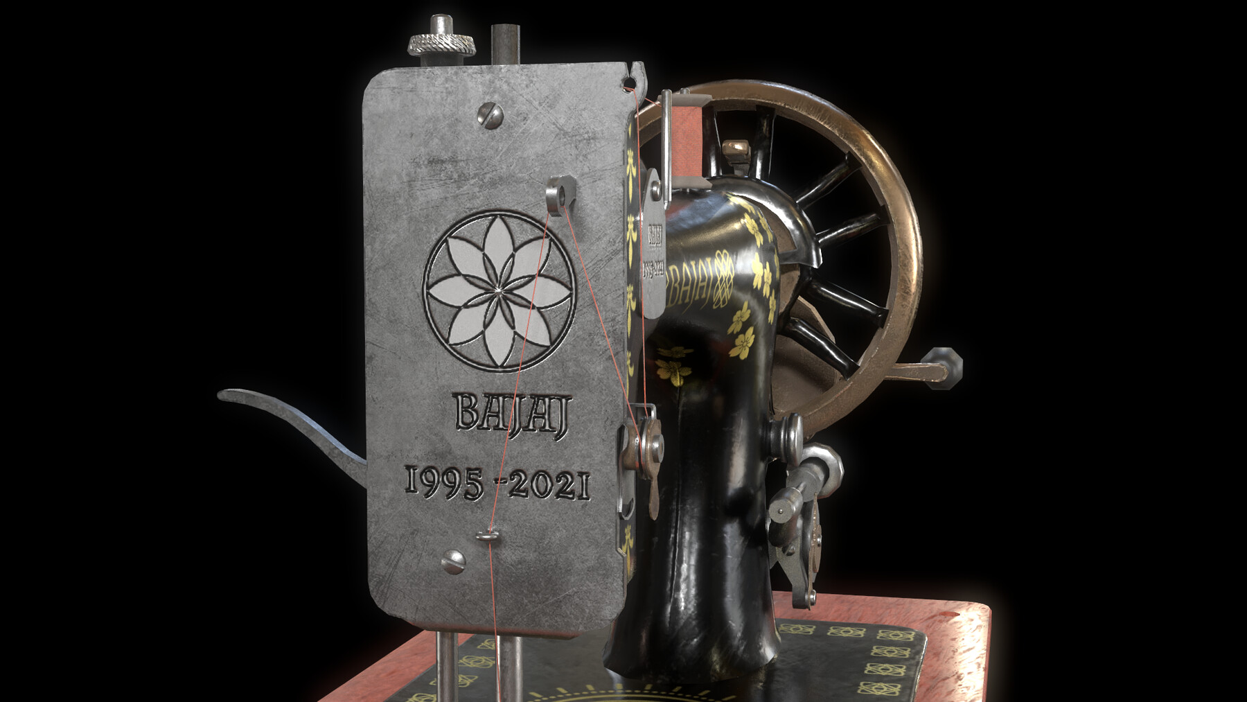 ArtStation SEWING MACHINE Game Assets