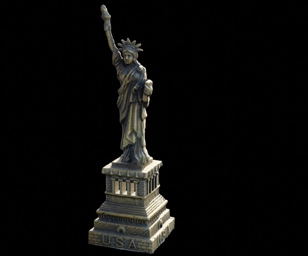 ArtStation Statue of Liberty 3D Model Resources