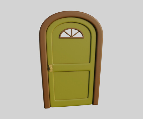 ArtStation Cartoon Doors Collection 3 Resources