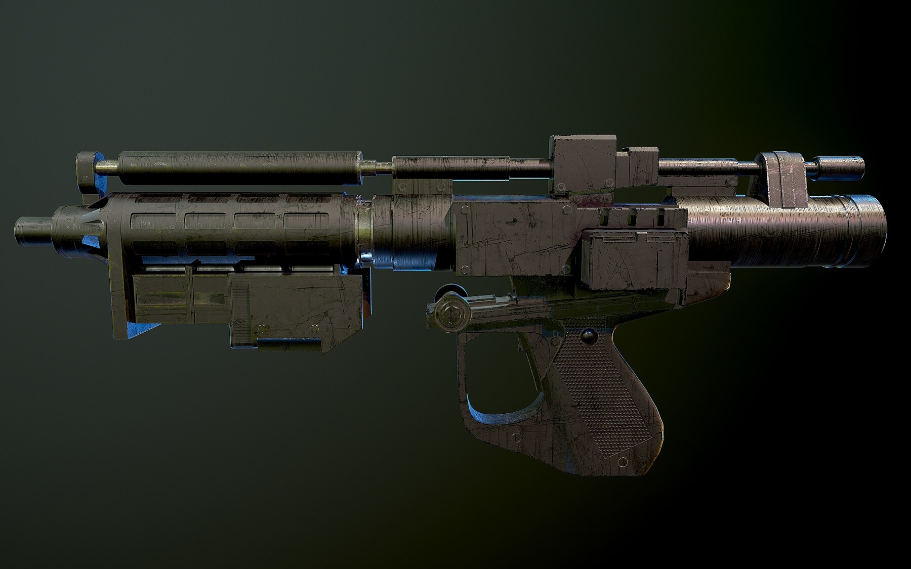 ArtStation E5 Blaster Rifle Star Wars Game Assets