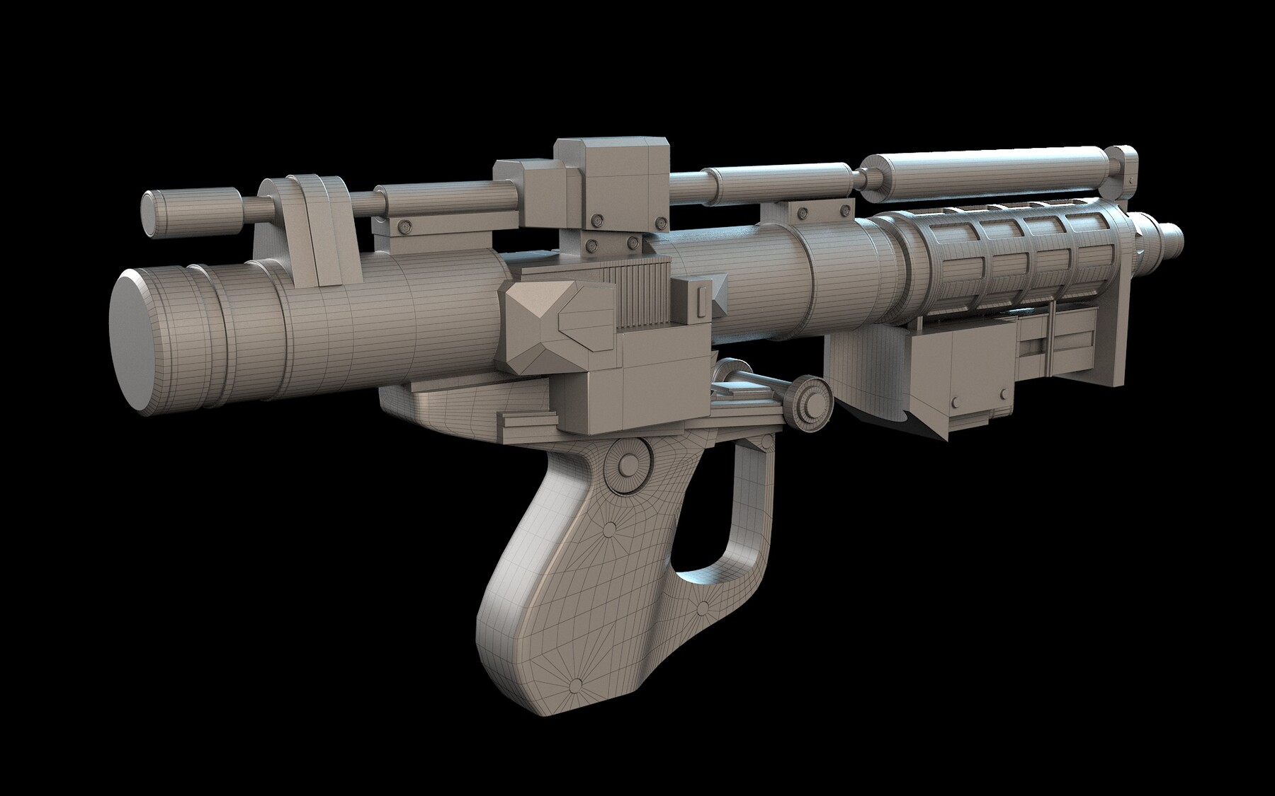 ArtStation E5 Blaster Rifle Star Wars Game Assets