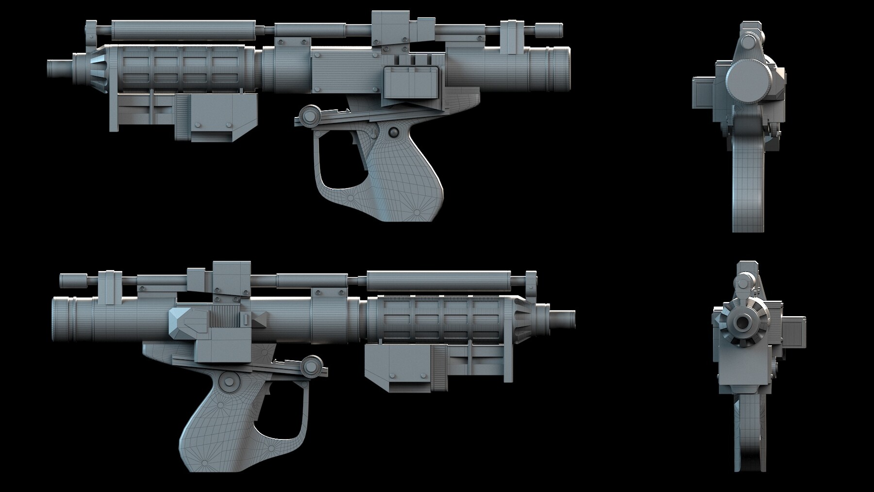 ArtStation E5 Blaster Rifle Star Wars Game Assets