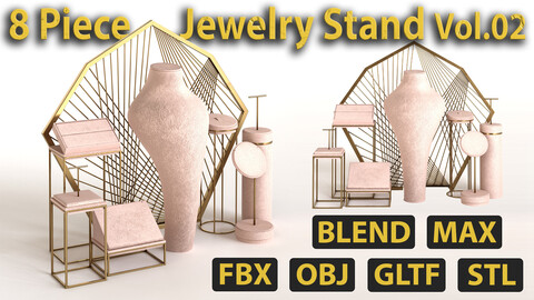 8 Jewelry Stand Vol 02