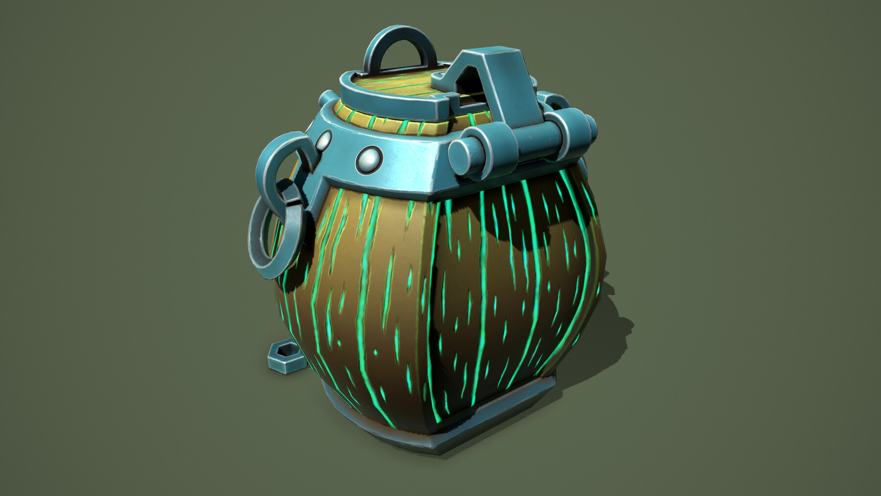 ArtStation Barrel Chest Game Assets   File 